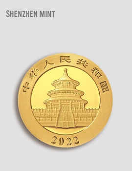 Gold China Panda 30g Jahrgang 2022