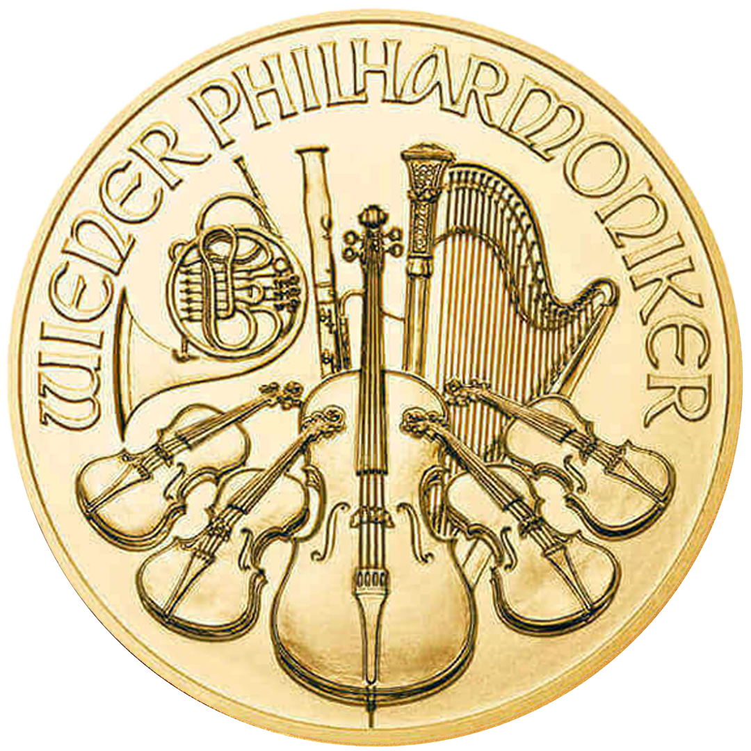 Gold Vienna Philharmonic 1/2 ounce