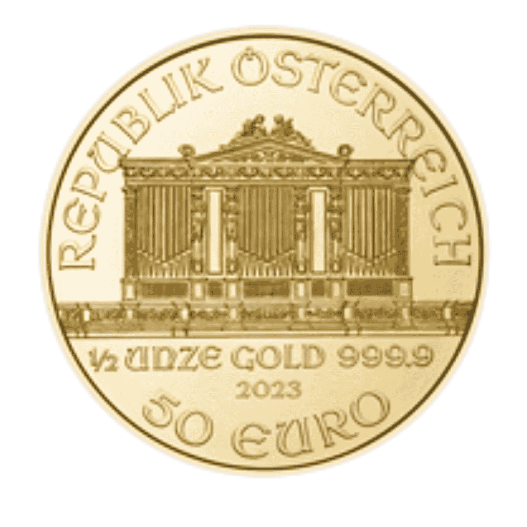 Gold Wiener Philharmoniker 1/2 Unze